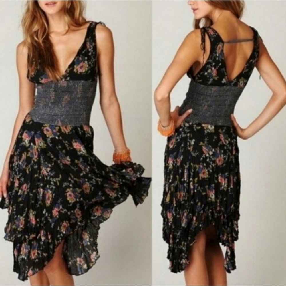 FP One Wisteria And Lattice Dress Size S - Picture 2 of 8